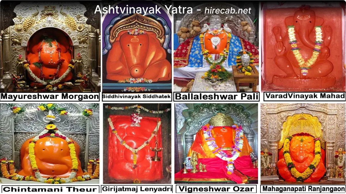 Mumbai to ashtavinayak yatra cab