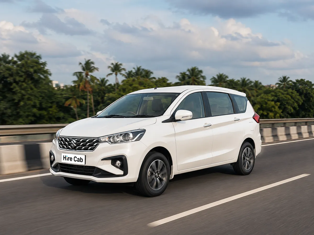 Maruti Ertiga cab for Mumbai to Trimbakeshwar family pilgrimage